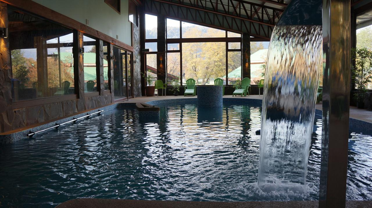 Cabanas Blanche Neige Wellness & Spa Las Trancas Bagian luar foto